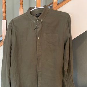 Stitch Note Solid Two Faced Gauze LS